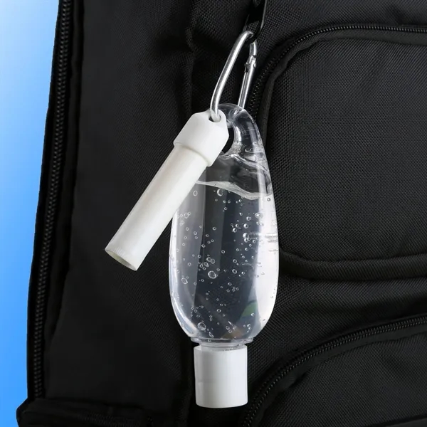 Carabiner kit containing lip moisturizer and hand sanitizer.... from ASI 61966 HPG / Mixie