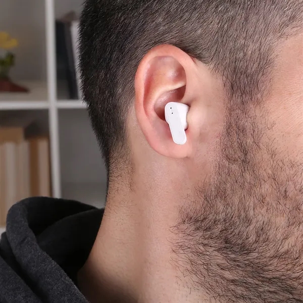 Chromeo Earbuds feature a sleek chrome case, a 15W magnetic wireless... from ASI 61966 HPG / OrigAudio