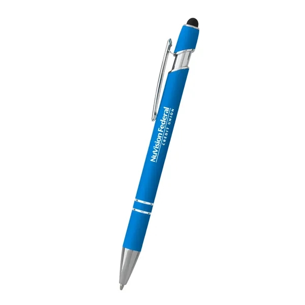 Aluminum ballpoint pen with stylus on top.... from ASI 61125 Hit Promotional Products / Hit®