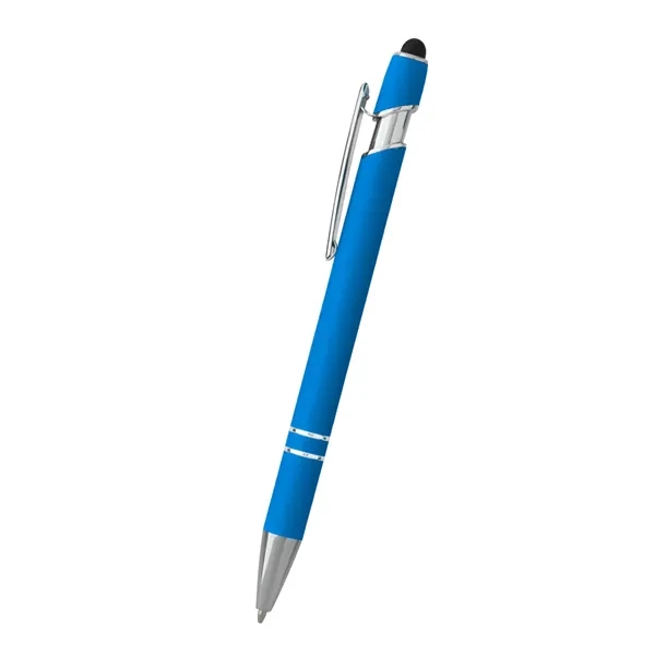 Aluminum ballpoint pen with stylus on top.... from ASI 61125 Hit Promotional Products / Hit®