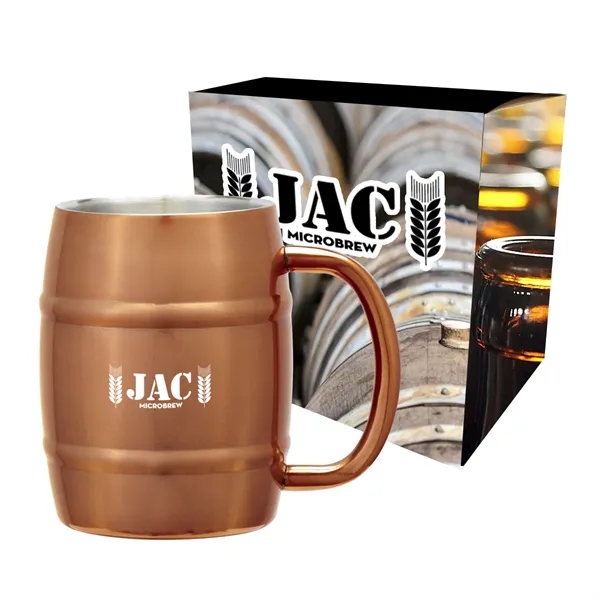 14 oz. barrel mug for Moscow Mules... from ASI 61125 Hit Promotional Products