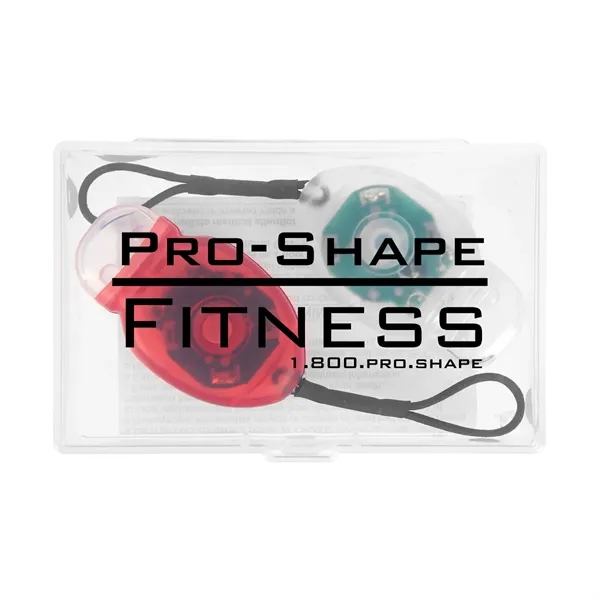 Bicycle light set in a clear case with magnetic closure.... from ASI 61125 Hit Promotional Products / Hit®