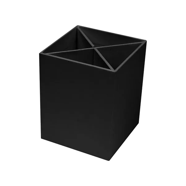 4 compartment pen and pencil cup.... from ASI 61125 Hit Promotional Products / Hit®