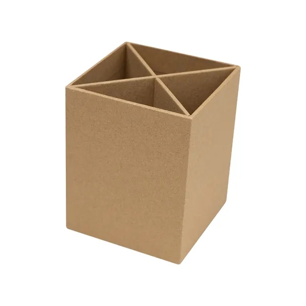 4 compartment pen and pencil cup.... from ASI 61125 Hit Promotional Products / Hit®