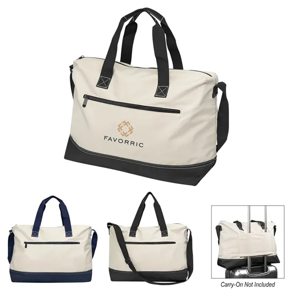8" x 14" x 18" tote bag with zipper, handle and... from ASI 61125 Hit Promotional Products / Hit®