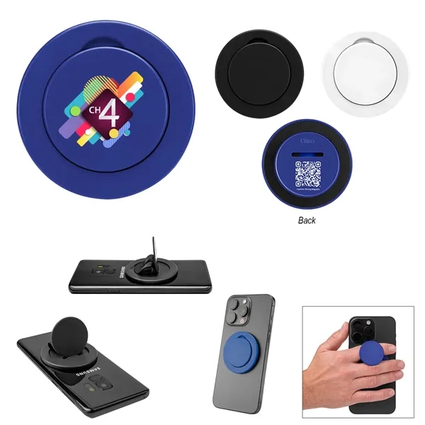 Phone holder with magnetic grip.... from ASI 61125 Hit Promotional Products / Hit®