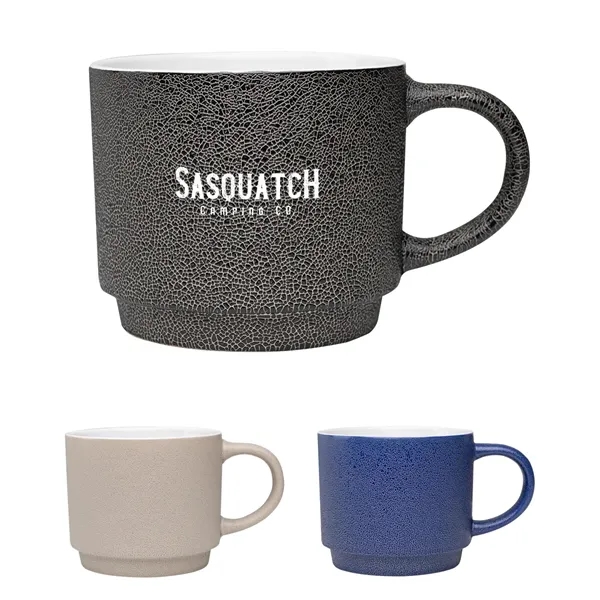 18 oz. pebble grain textured ceramic mug.... from ASI 61125 Hit Promotional Products / Hit®
