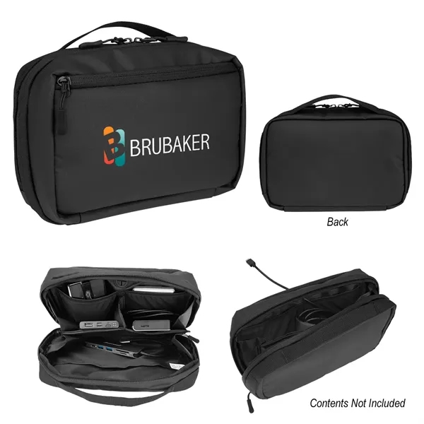 3" x 9" x 6" rPET tech pouch.... from ASI 61125 Hit Promotional Products / Hit®