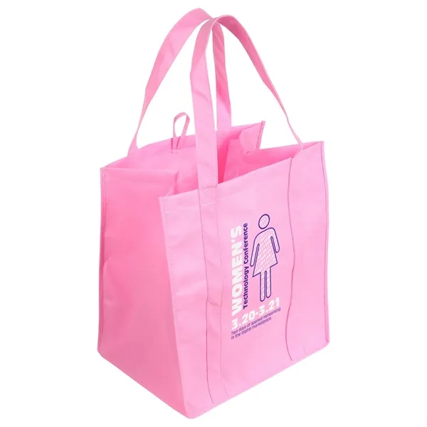 Jumbo Non-Woven Shopping Bag... from ASI 36730 Ariel Premium Supply Inc