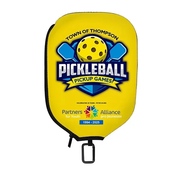 12" x 8 1/2" x 1/2" neoprene and polyester pickleball paddle... from ASI 62660 Innovation Line