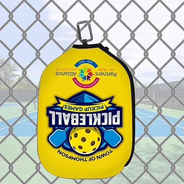 12" x 8 1/2" x 1/2" neoprene and polyester pickleball paddle... from ASI 62660 Innovation Line