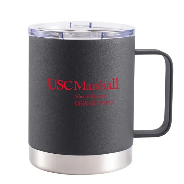 Durable insulated ThermaSip Mug 12oz with a spill-resistant lid and scratch-resistant... from ASI 64845 Kin Image Inc / Himmers International Inc. DBA Kin Image Inc