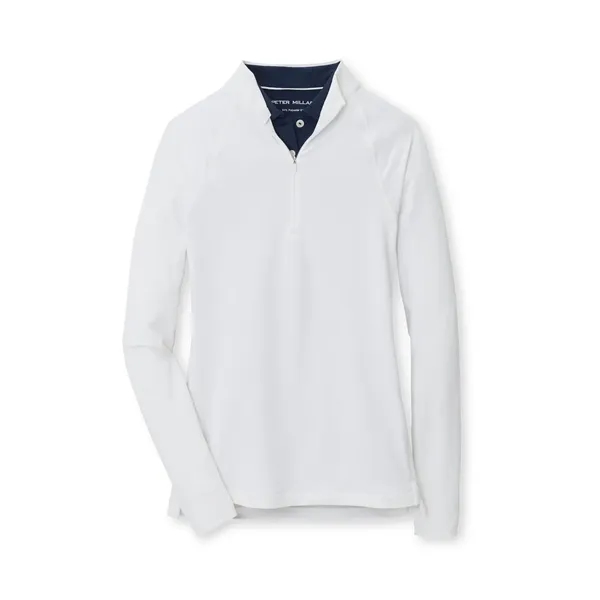 Women's 89% polyester / 11% spandex pullover Moisture-wicking, four-way stretch, quick-dry.... from ASI 72657 Active Life Promo / Active Life