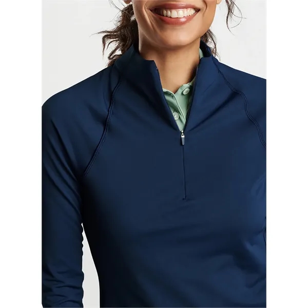 Women's 89% polyester / 11% spandex pullover Moisture-wicking, four-way stretch, quick-dry.... from ASI 72657 Active Life Promo / Active Life