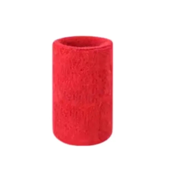 Cotton elastic sports sweat wristband plus 1 color embroidery on 1... from ASI 37218 Athena Promo (tm)