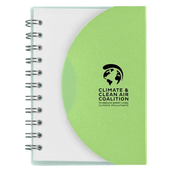 This spiral notebook contains 60 lined pages with a back cover... from ASI 52710 Lincoln Line