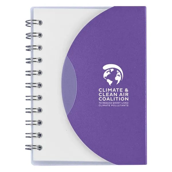 This spiral notebook contains 60 lined pages with a back cover... from ASI 52710 Lincoln Line