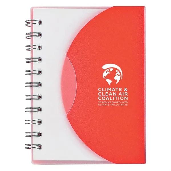 This spiral notebook contains 60 lined pages with a back cover... from ASI 52710 Lincoln Line