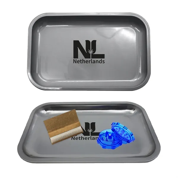 These trays make a perfect catchall or rolling tray. Imprint your... from ASI 52710 Lincoln Line