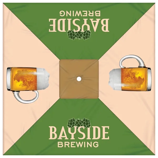 9' Wide Square Heavy Duty Patio Umbrella Canopy for a 7.5'... from ASI 80228 Quinn