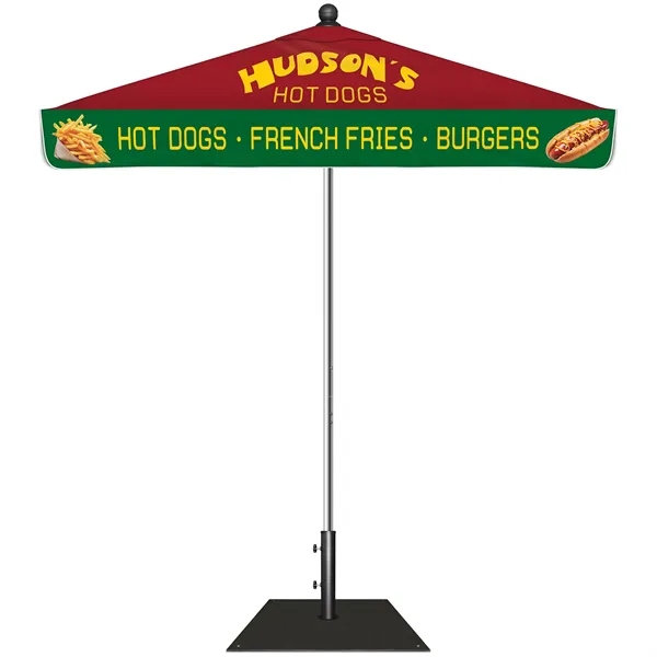 7.5; High Heavy-Duty Frame Patio Umbrella with 9' Wide Canopy with... from ASI 80228 Quinn