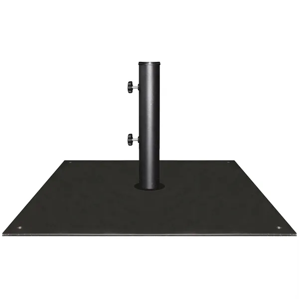 40 Pound Black Enameled Steel Base for Umbrellas or Poles with... from ASI 80228 Quinn