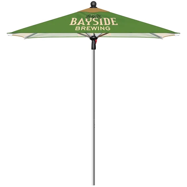 7.5' High Heavy-Duty Frame Patio Umbrella with 9' Wide Canopy Kit... from ASI 80228 Quinn