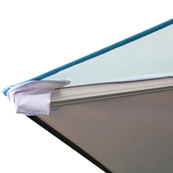 7.5' High Heavy-Duty Frame Patio Umbrella with 9' Wide Canopy Kit... from ASI 80228 Quinn