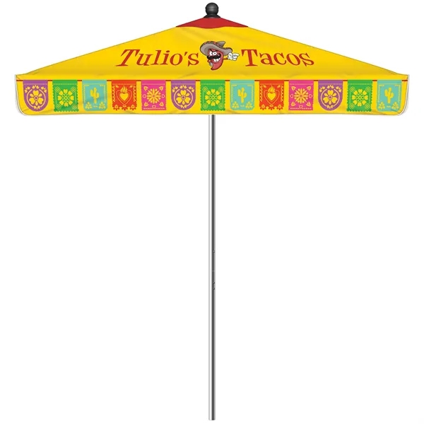 7.5; High Heavy-Duty Frame Patio Umbrella with 9' Wide Canopy with... from ASI 80228 Quinn