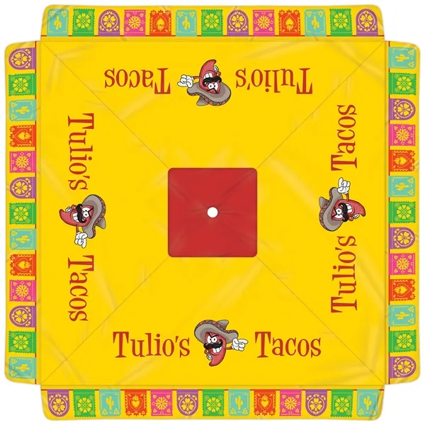 7.5; High Heavy-Duty Frame Patio Umbrella with 9' Wide Canopy with... from ASI 80228 Quinn