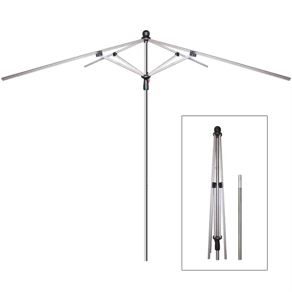 7.5; High Heavy-Duty Frame Patio Umbrella with 9' Wide Canopy with... from ASI 80228 Quinn