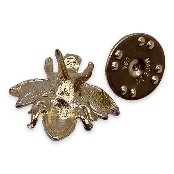 This highly detailed three dimensional bee lapel pin. Blank.... from ASI 96235 Wehr Industries Inc