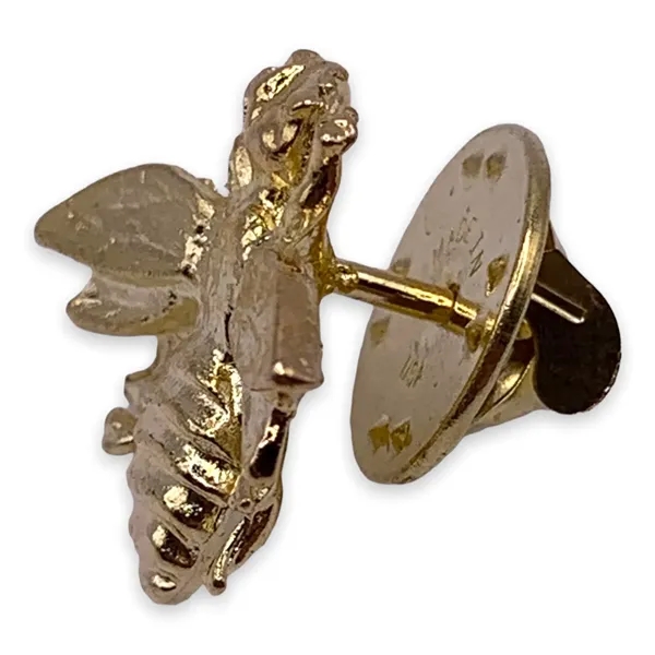 This highly detailed three dimensional bee lapel pin. Blank.... from ASI 96235 Wehr Industries Inc