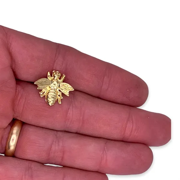 This highly detailed three dimensional bee lapel pin. Blank.... from ASI 96235 Wehr Industries Inc