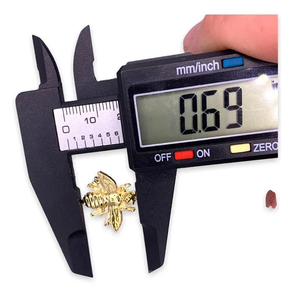 This highly detailed three dimensional bee lapel pin. Blank.... from ASI 96235 Wehr Industries Inc