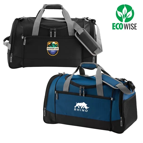 Quality 600 Denier Polyester Deluxe Travel Duffel Bag a Powerful Branding... from ASI 86565 Seville Gear