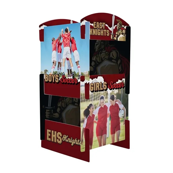 Create dynamic, eye-catching displays with these double-sided stackable tiles.... from ASI 87188 Showdown Displays