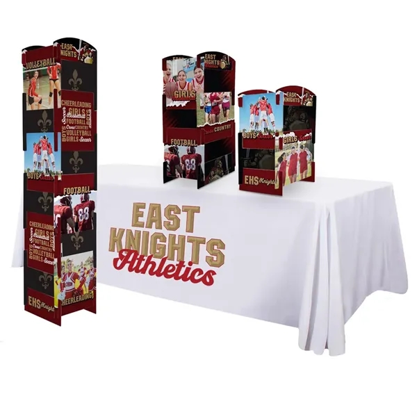 Create dynamic, eye-catching displays with these double-sided stackable tiles.... from ASI 87188 Showdown Displays