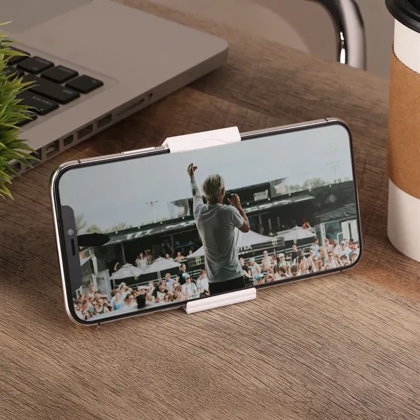 Slim, adjustable phone stand perfect for travel and everyday use, with... from ASI 61966 HPG / HandStands