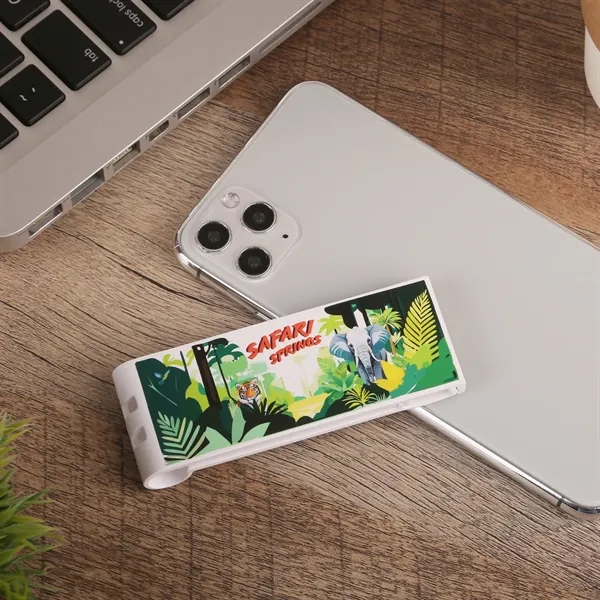 Slim, adjustable phone stand perfect for travel and everyday use, with... from ASI 61966 HPG / HandStands