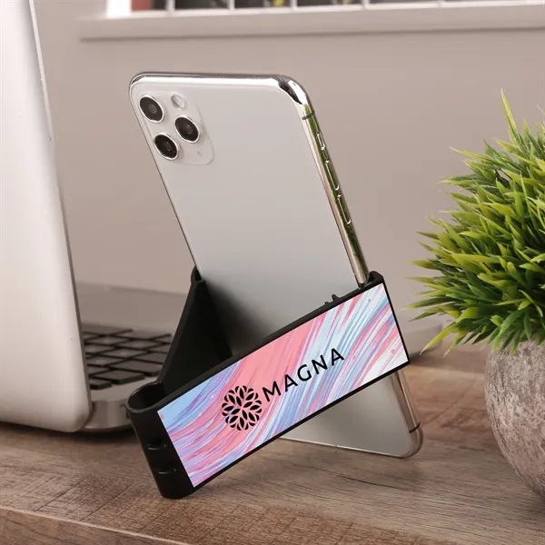 Slim, adjustable phone stand perfect for travel and everyday use, with... from ASI 61966 HPG / HandStands