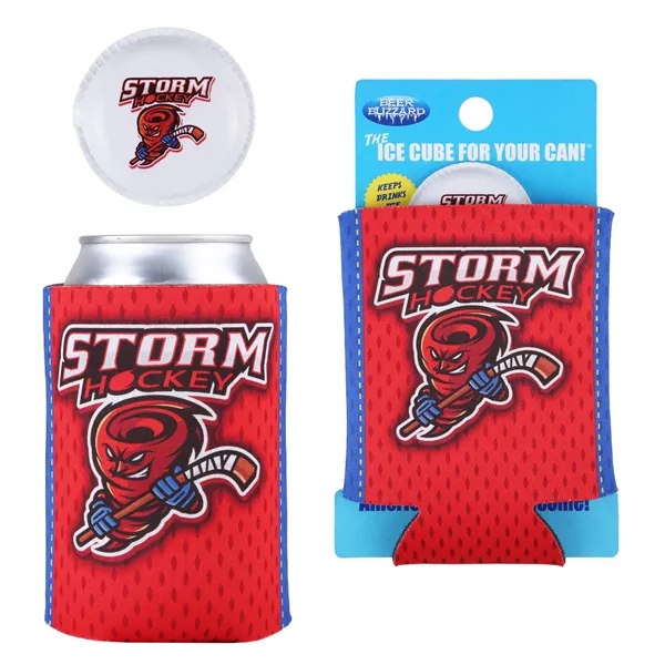 Keep drinks cold with the Beer Blizzard Coolie Combo - a... from ASI 61966 HPG / Best Promotions USA