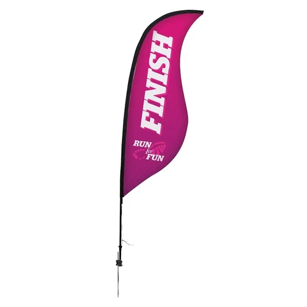 9' sail sign made of super poly knit fabric with a... from ASI 87188 Showdown Displays