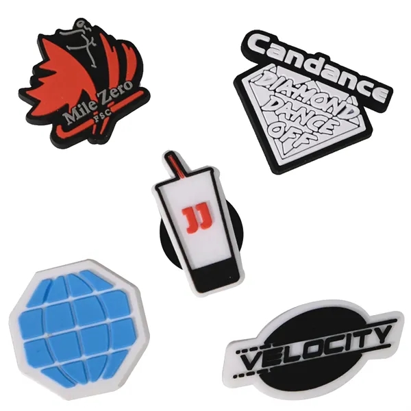 1" PVC Shoe Charms for clogs, sandals, and other fun footwear... from ASI 61966 HPG / BCG Creations HPG Gold