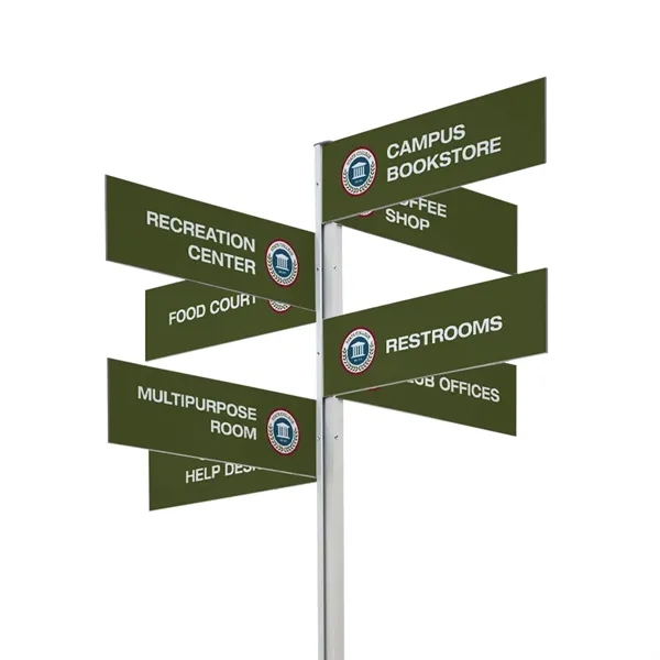 This signpost is a true classic. Offer guidance with directional signage... from ASI 87188 Showdown Displays