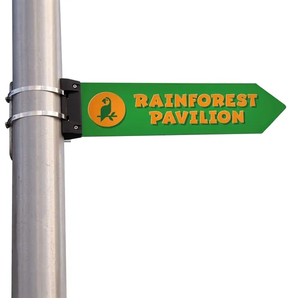 Don't let your guests get lost! Provide direction with this rigid... from ASI 87188 Showdown Displays