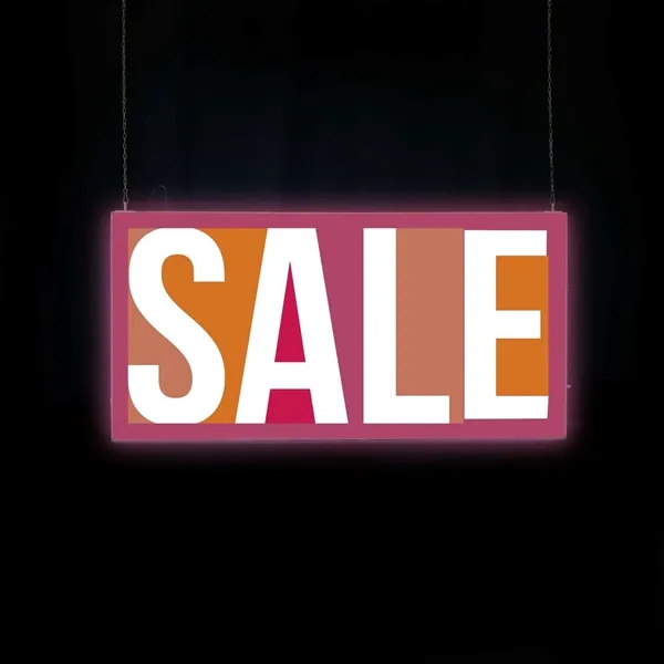 This light-up display is a marketing powerhouse that hangs from the... from ASI 87188 Showdown Displays