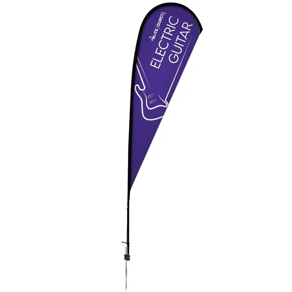 Elite Sail Sign Flags showcase brilliant colors and a long-lasting UV... from ASI 87188 Showdown Displays