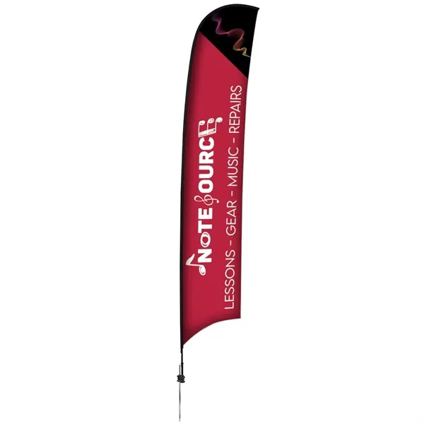 Elite Sail Sign Flags showcase brilliant colors and a long-lasting UV... from ASI 87188 Showdown Displays