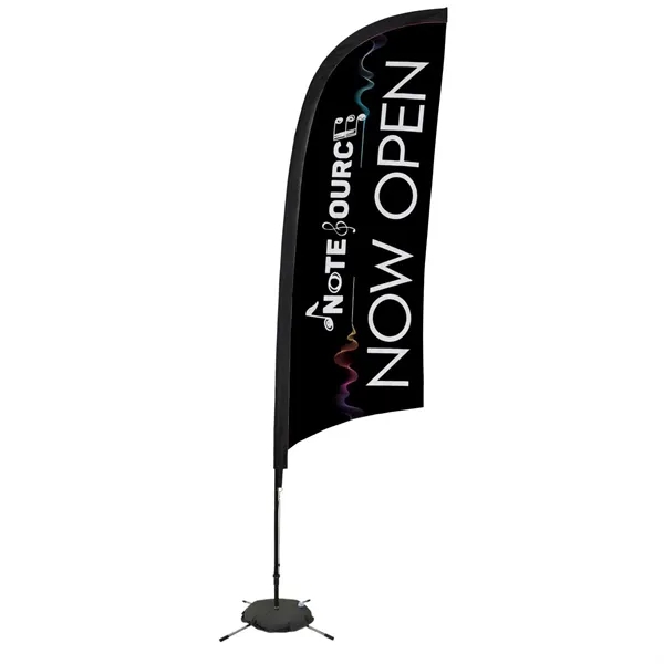 Elite Sail Sign Flags showcase brilliant colors and a long-lasting UV... from ASI 87188 Showdown Displays